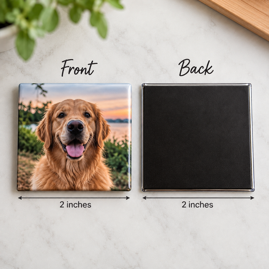 Same Image-Custom Photo Magnets